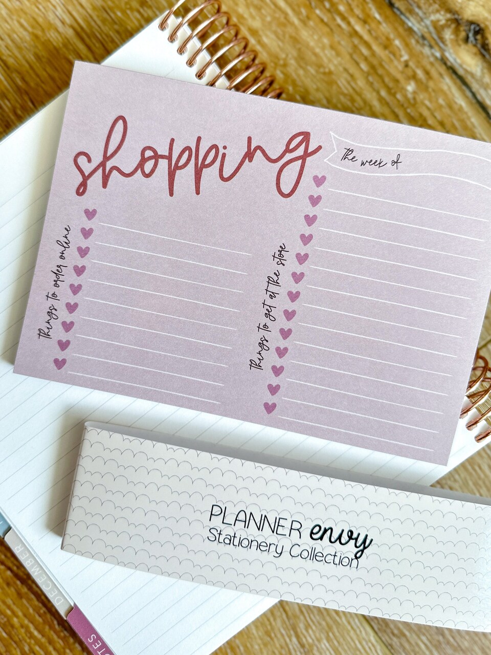 Shopping List Notepad: Groceries, Online, Things to buy - 7x5 Inches (*Notepad Only*) (NPE003)